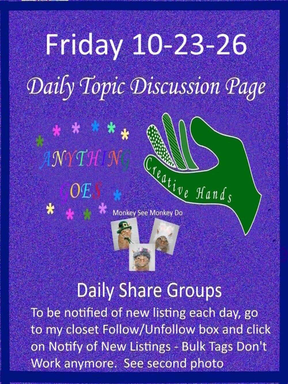Friday 10-23-26 Share Groups - Part Two - Daily Topic Discussion - Picture 1 of 5